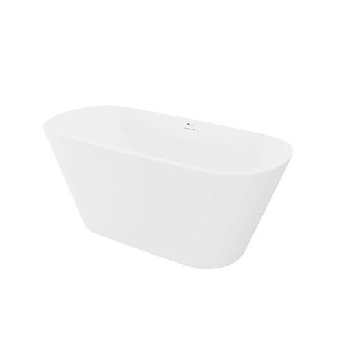 Banheira de Imersão Freestanding Acrílico Modelo Campeche Tubrax Branca NAB0003