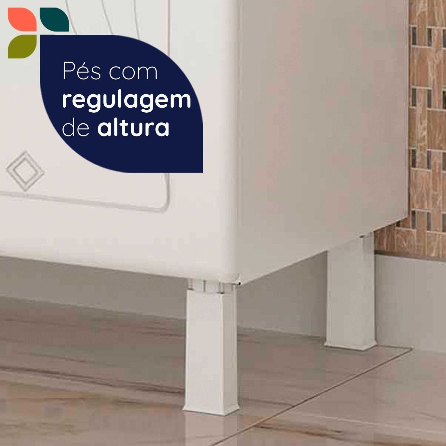 Balcão de Cozinha em Aço 5 Portas 2 Gavetas sem Tampo 200cm Star New Telasul Branco