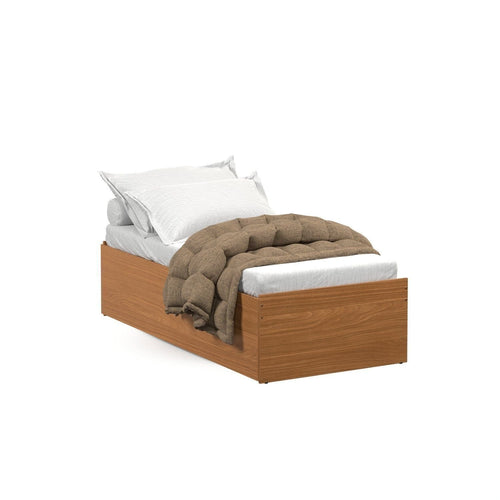 Bicama Solteiro 3 em 1 Matrix MDF e MDP Tebarrot Nature Marrom