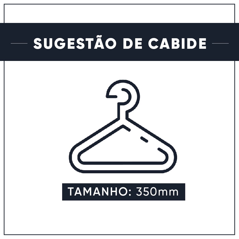 Guarda-Roupa Casal 3 Portas 1 Porta Espelhada Milão 100% MDF Yescasa Branco
