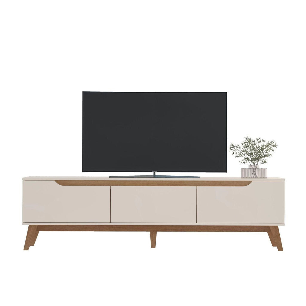 Rack para TV até 75 Polegadas MDF 180cm 2 Portas 1 Gaveta Liverpool Yescasa