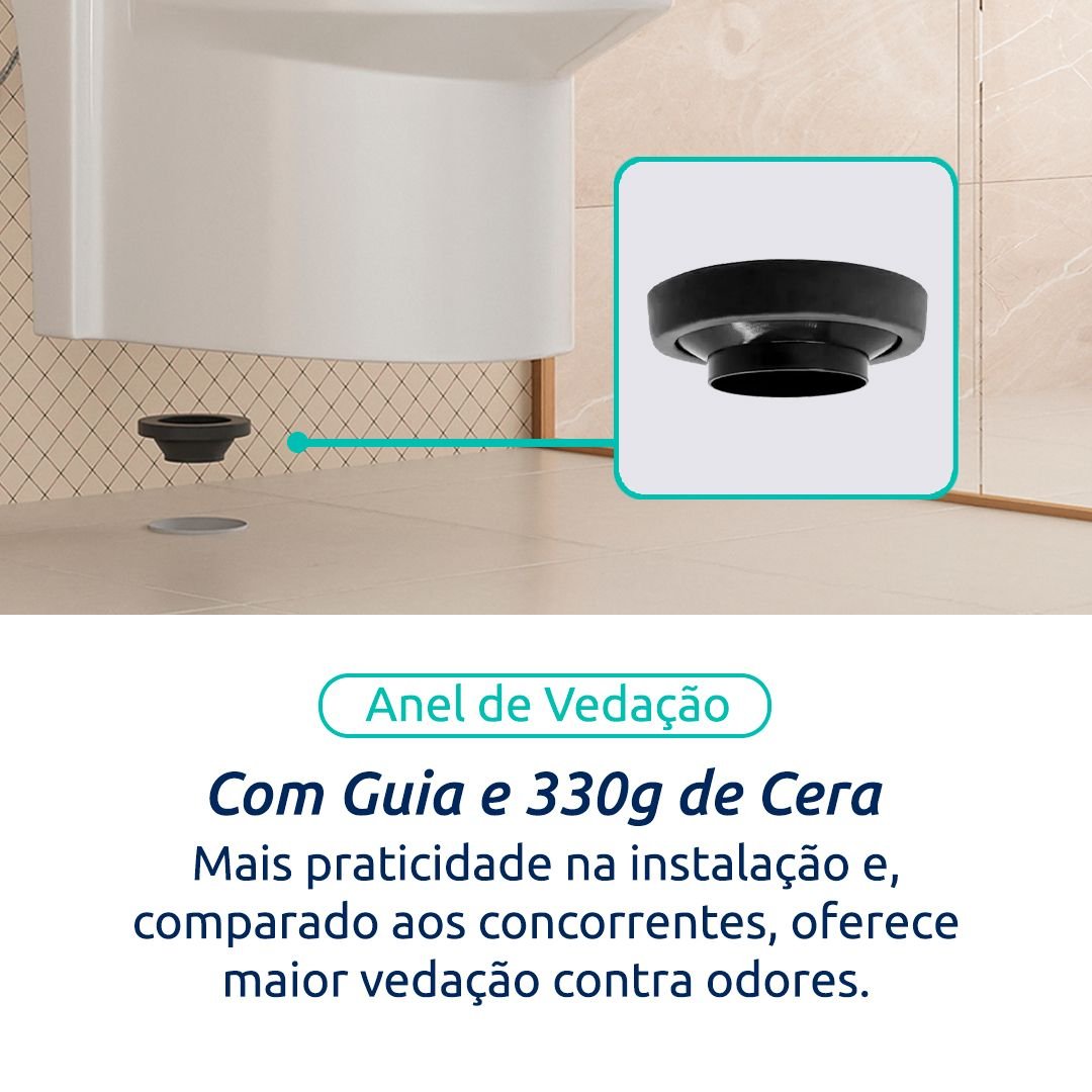 Vaso Sanitário Monobloco Cerâmica Navies Tubrax Branco VAB0004
