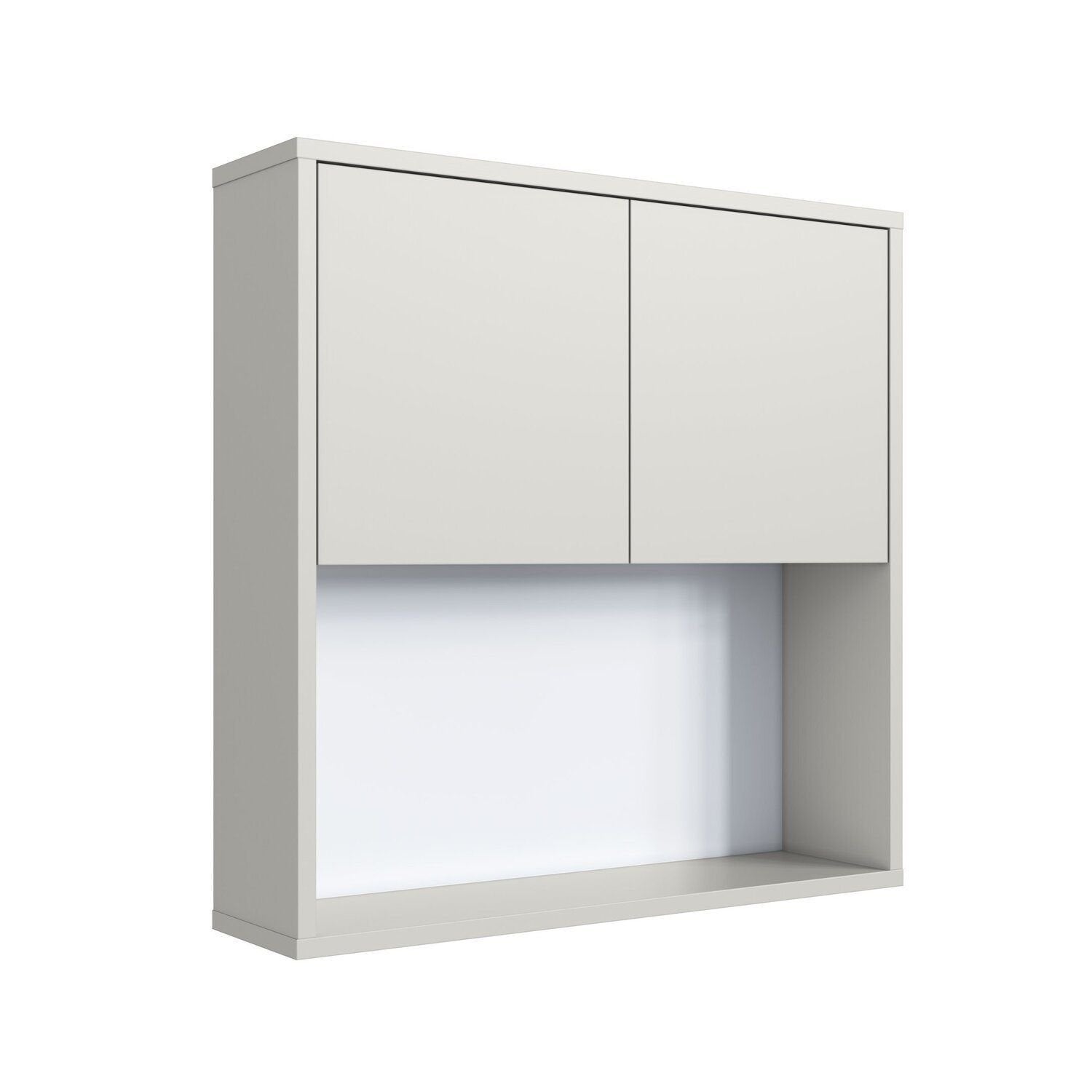 Conjunto para Banheiro Modulado 176cm 4 Peças Gabinete Suspenso com Cuba Berlin Art in Móveis Arenas