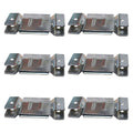 Conector de Encaixe para Móveis Zincado Aço Carbono 6 Pares Gran Belo G59