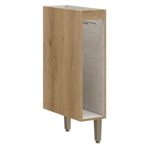 Balcão Porta Toalha Finesse 20 cm sem Tampo Capuccino THB