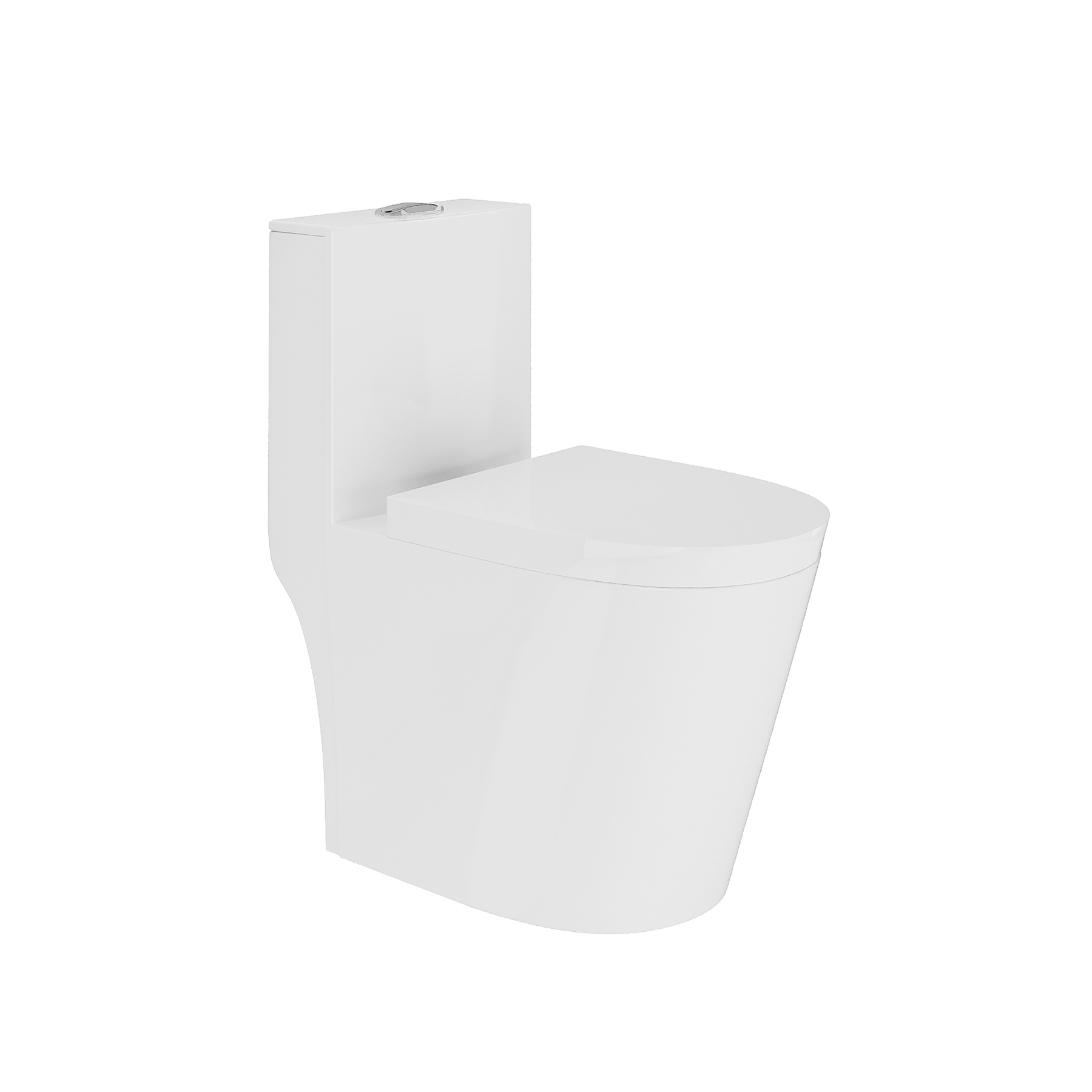 Vaso Sanitário Monobloco Cerâmica Modelo Acies Tubrax Branco VAB0003