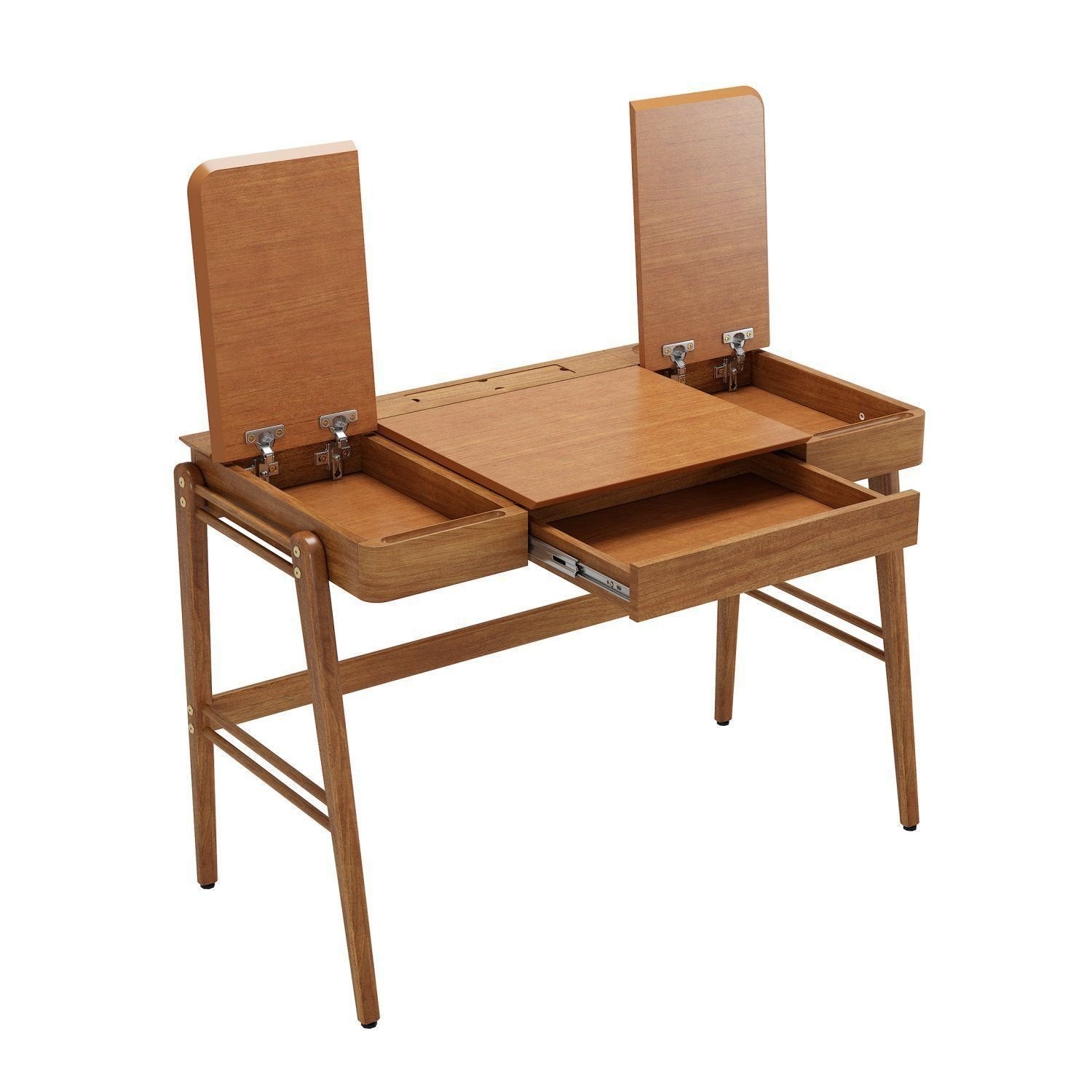 Escrivaninha Mesa Escritório Joy 1 Gaveta 111,2cm MDF Seiva Móveis