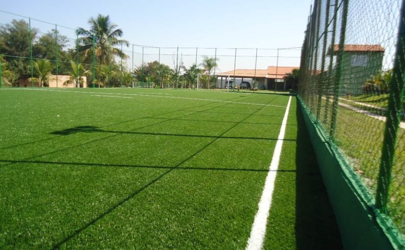 Rolo Fechado Grama Sintética Esportiva 50mm Fibrilada 4,00 x 25,00m (100m²) Supergramas