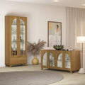 Conjunto Sala de Estar Buffet e Cristaleira Murano Artely