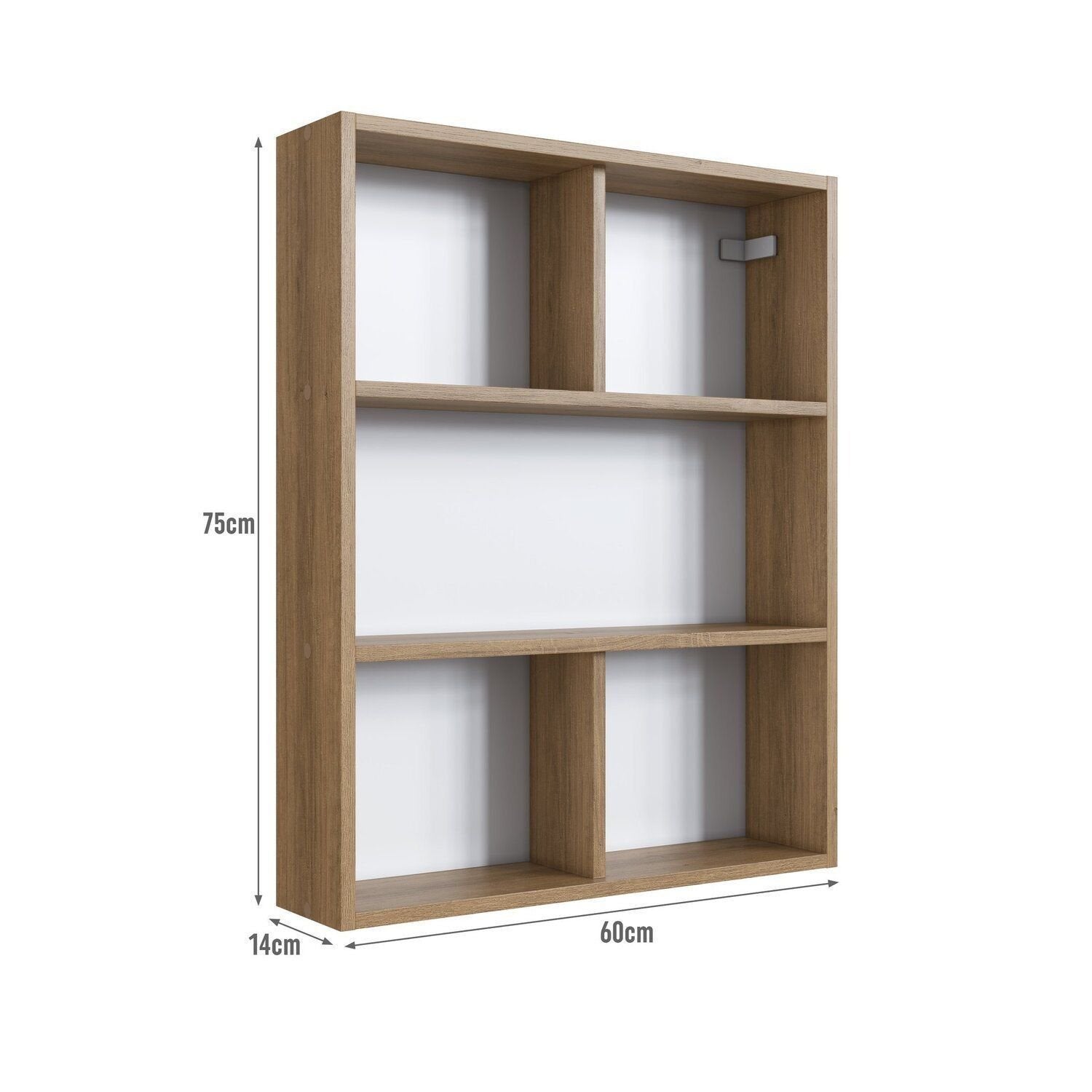 Conjunto para Banheiro Modulado 5 Peças com Iluminação LED e Cuba Yescasa 156cm Bege/Mel/Arenas