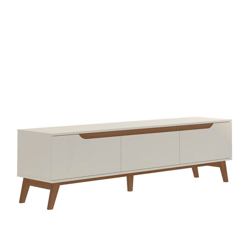 Rack para TV até 75 Polegadas MDF 180cm 2 Portas 1 Gaveta Liverpool Yescasa