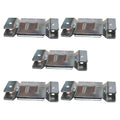 Conector de Encaixe para Móveis Zincado Aço Carbono 5 Pares Gran Belo G59