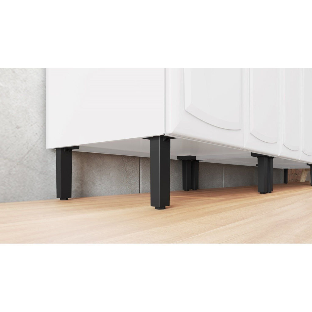 Balcão Cozinha em Aço 4 Portas 2 Gavetas 160cm sem Tampo New Premium Itatiaia Branco