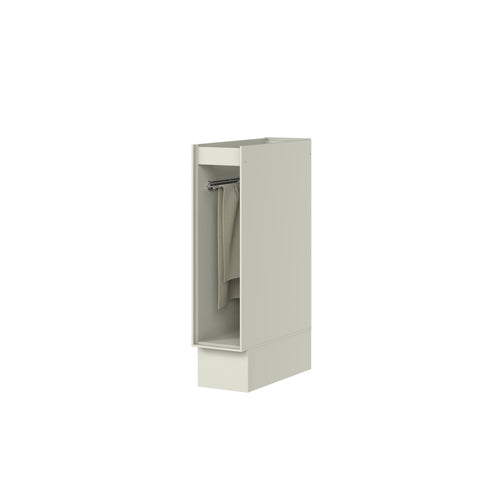 Balcão Porta Toalha 20cm Fineze Fendi II Henn MDF Natural