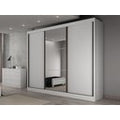 Guarda-Roupa Casal 3 Portas de Correr 6 Gavetas Soberano Novo Horizonte 100% MDF Marrom/Cumaru Fendi