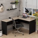 Escrivaninha Mesa Escritório em L Office 120cm Tampo 30mm Netmobil Branco