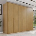 Guarda-Roupa Casal 6 Portas 6 Gavetas 100% MDF Lizz Casa D