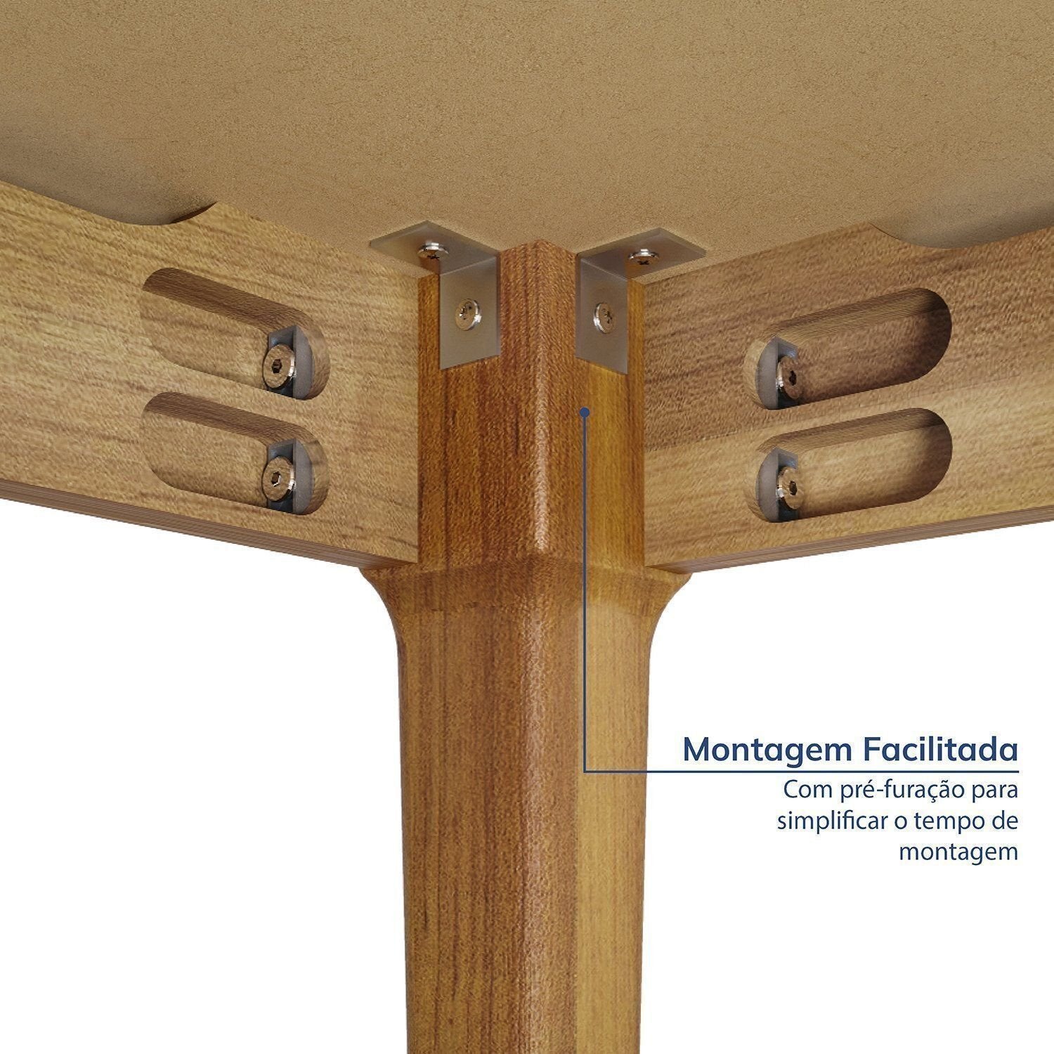 Escrivaninha Mesa Escritório Miriti Madeira e Cinamomo 160cm CabeCasa MadeiraOriginals