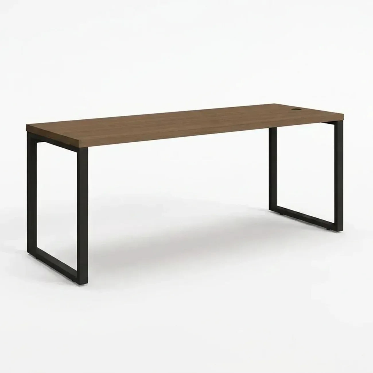 Escrivaninha Mesa Escritório Industrial Office 190cm Carvalho/Munique Kappesberg