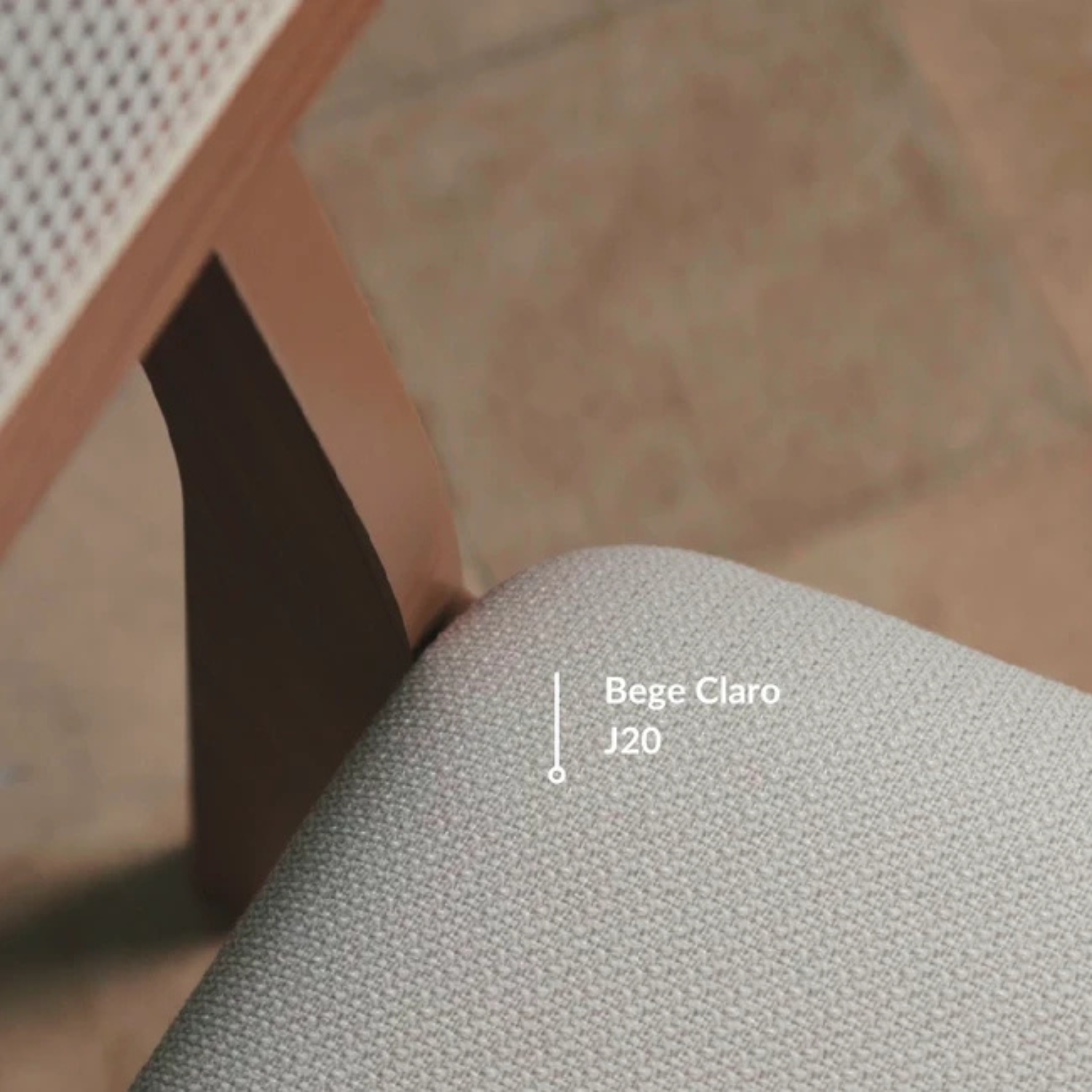 Conjunto Sala de Jantar Mesa Lisboa Hexagonal Freijó com 4 Cadeiras Palha Sintética 100% MDF Freijó