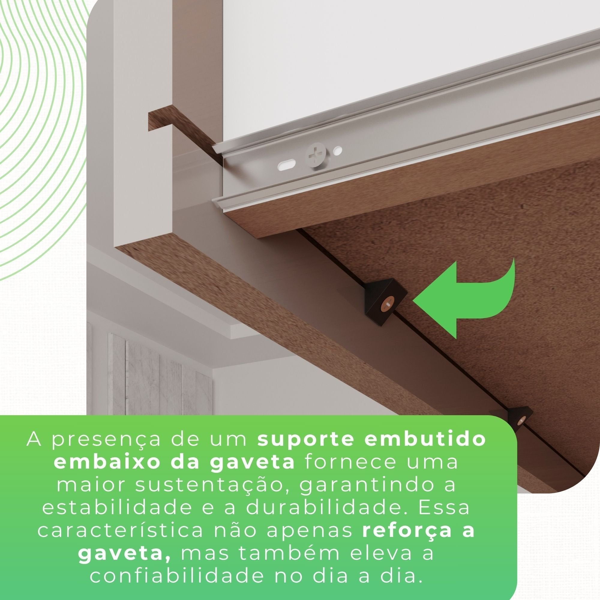 Guarda-Roupa Casal 3 Portas 9 Gavetas Luana Sallêto Móveis Off White/Cinamomo