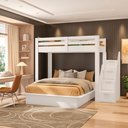 Beliche Family Adulto Star Plus Casatema MadeiraOriginals Branco/Amadeirado Montana